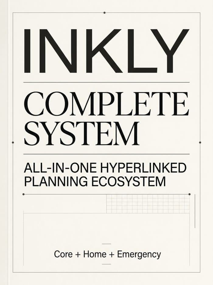 INKLY Complete System bold cover