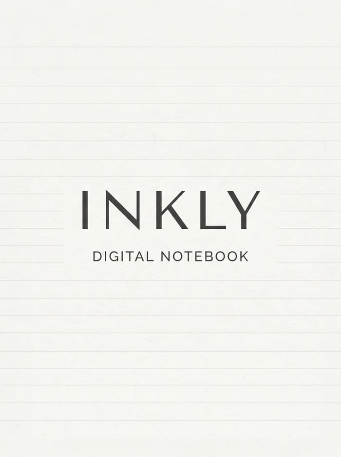 INKLY Digital Notebook cover