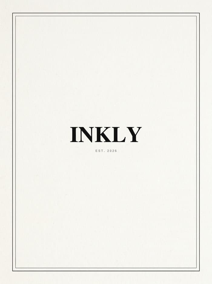 INKLY framed cover