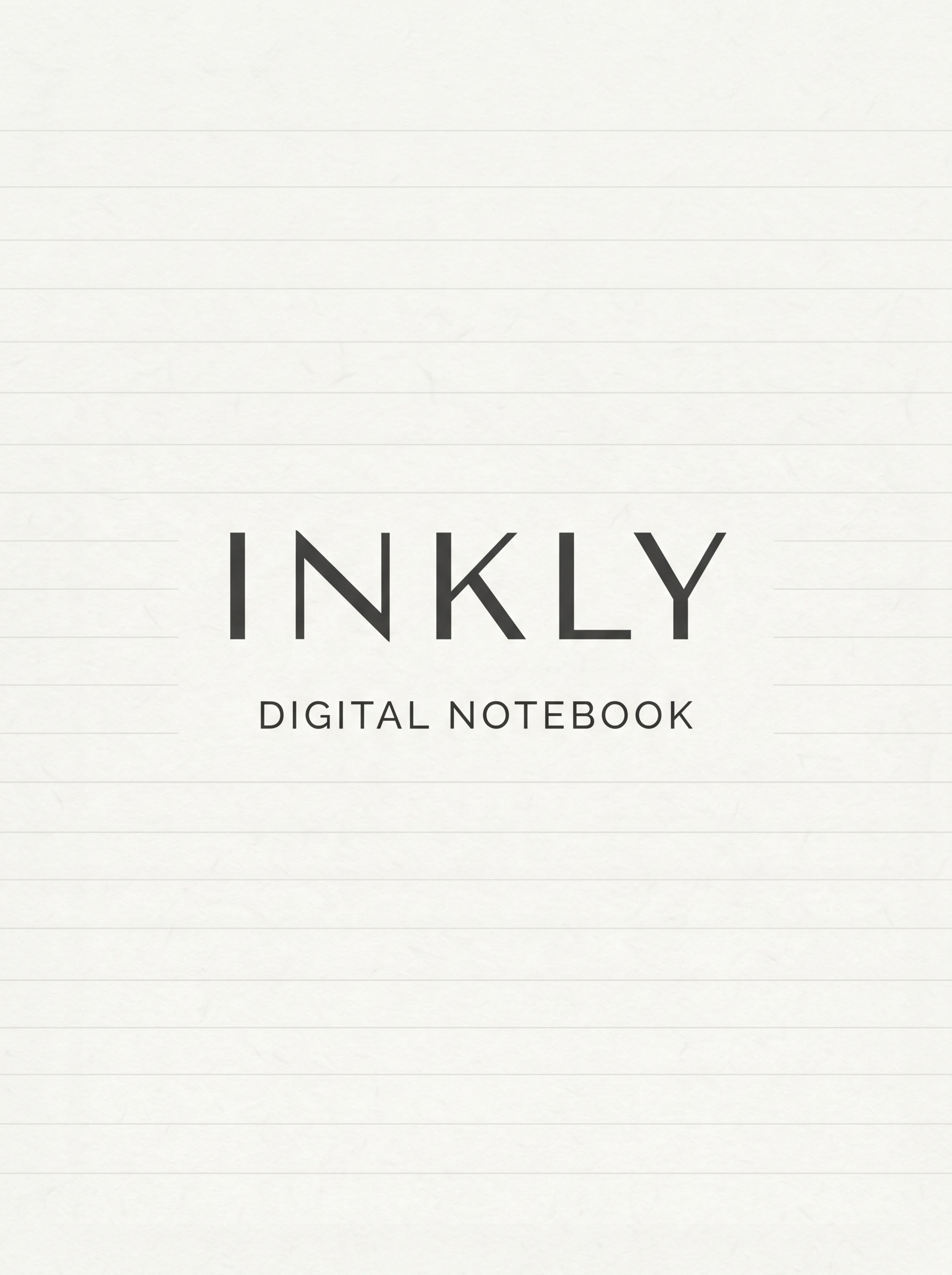 INKLY Digital Notebook cover