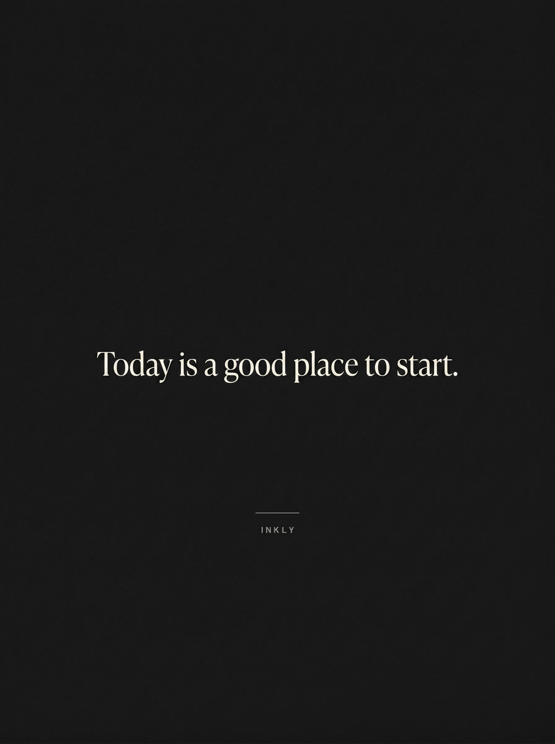 Today is a good place to start cover